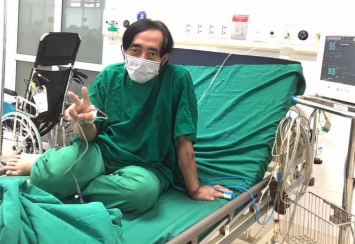 Hình ảnh mới nhất của nghệ sĩ Giang còi 