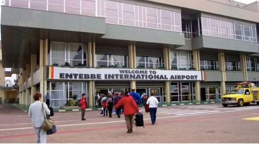 Entebbe là sân bay quốc tế duy nhất của Uganda. (Ảnh: Wionews)