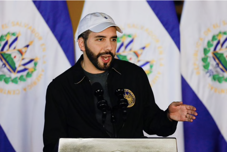 Tổng thống El Salvador Nayib Bukele. (Ảnh: Reuters)