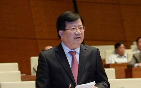 Bộ trưởng Bộ Xây dựng Trịnh Đình Dũng 