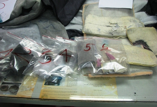 Số lượng lớn ma túy được giấu ở nhiều nơi.