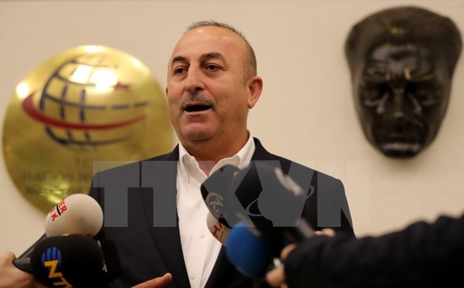 Ngoại trưởng Thổ Nhĩ Kỳ Mevlut Cavusoglu. (Nguồn: EPA/TTXVN)