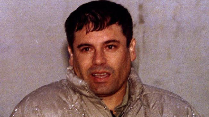 Trùm ma túy El Chapo năm 2000.