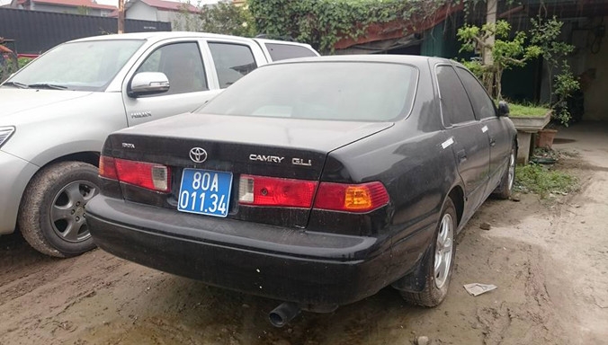 Phát hiện Camry đeo biển số giả xe nguyên lãnh đạo Nhà nước