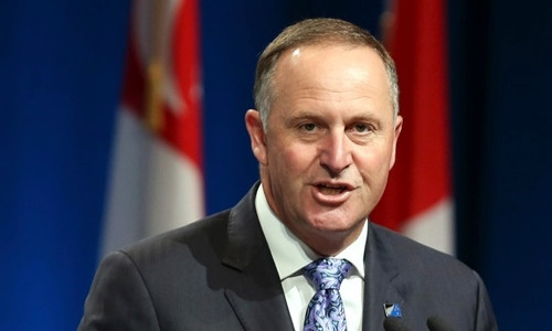 Thủ tướng New Zealand John Key. Ảnh: AP.