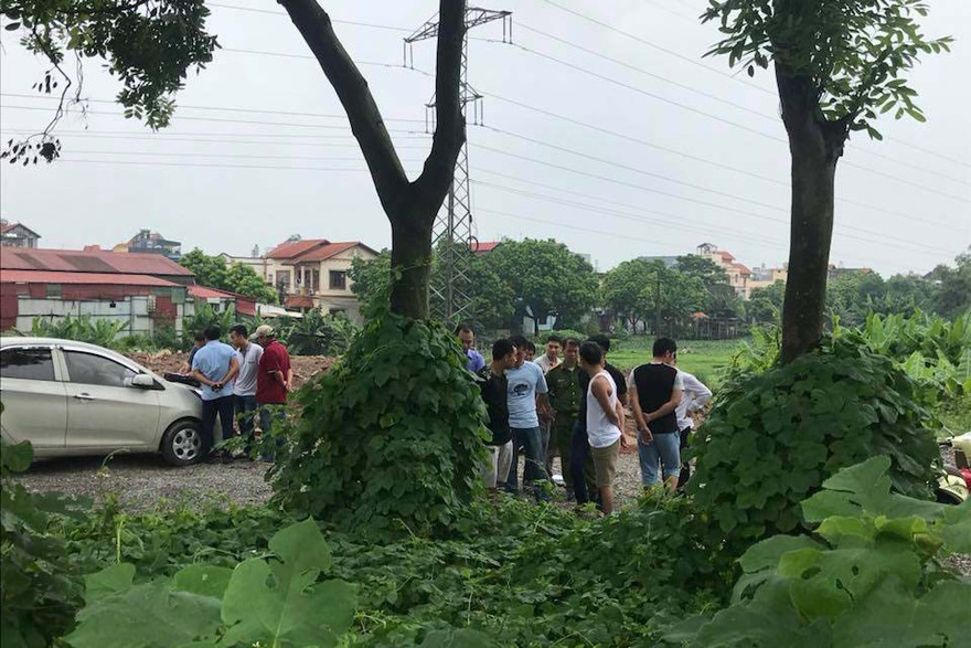 Hiện trường vụ việc.