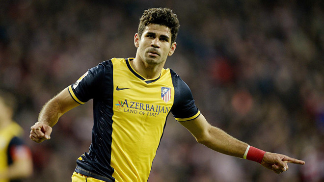 Atletico Madrid cố giữ Diego Costa.