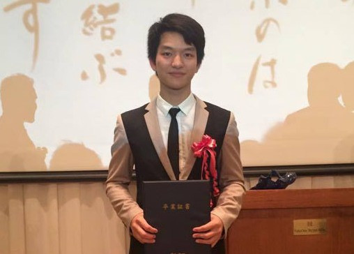 Du học sinh Đặng Văn Quang. Ảnh: Dân trí.