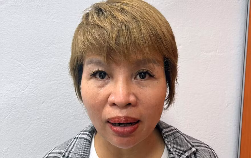 Đối tượng Nguyễn Thị Hà. Ảnh Công an cung cấp.