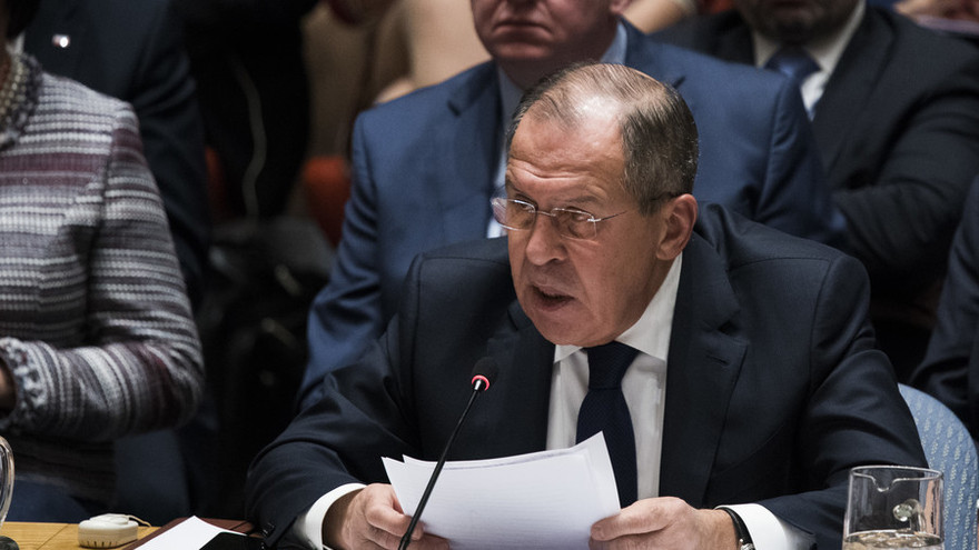 Ngoại trưởng Nga Sergey Lavrov. Ảnh: AFP