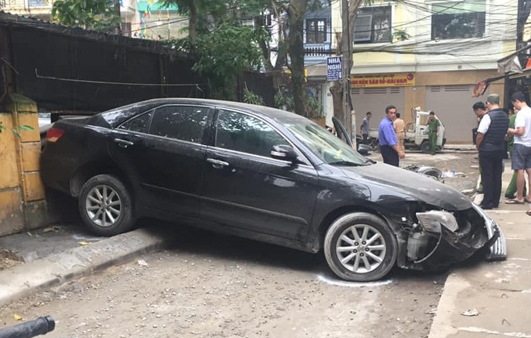 Hiện trường vụ tai nạn. Ảnh: N.T