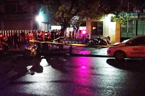 Hiện trường vụ án.