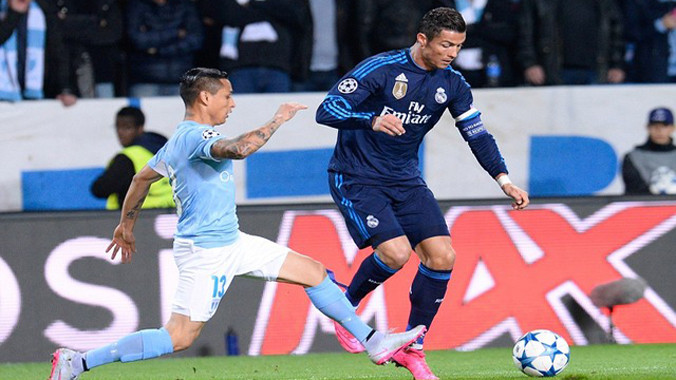 C.Ronaldo lập cú đúp trong chiến thắng của Real Madrid.