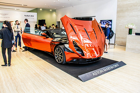 Siêu xe Anh Aston Martin DB11 trình làng châu Á