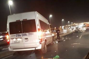 Hiện trường vụ tai nạn.