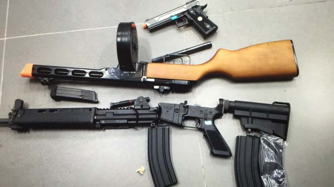 Tang vật bị thu giữ.