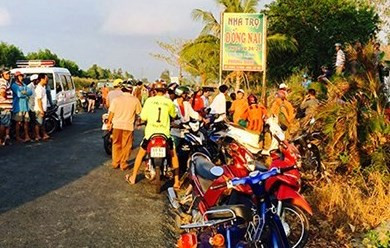 Nhà trọ phát hiện cô gái tử vong.