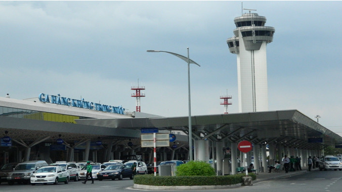 Sân bay Tân Sơn Nhất.