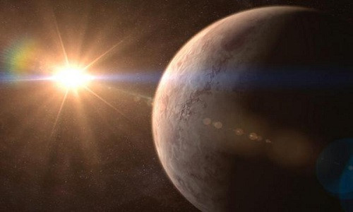 "Siêu Trái Đất" GJ 536 b có khối lượng lớn hơn Trái Đất 5,4 lần. Ảnh: Gabriel Pérez.