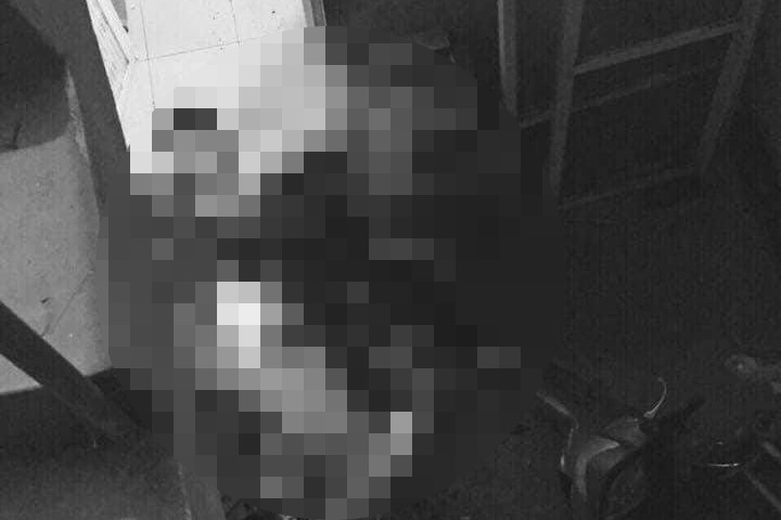 Hiện trường vụ việc.