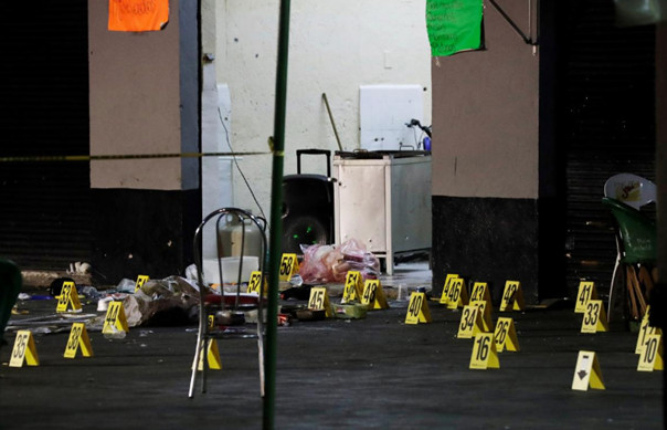 Hiện trường vụ xả súng