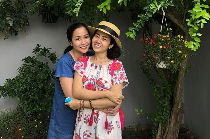 Sau khi ra viện, Mai Phương qua nhà Ốc Thanh Vân chơi ngày 19/9.