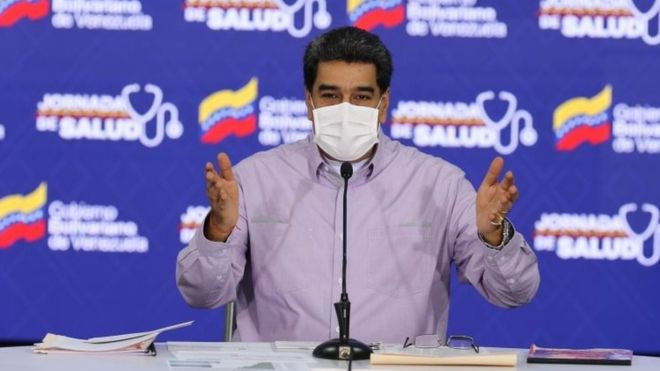 Tổng thống Venezuela Nicolas Maduro. (Ảnh: EPA)