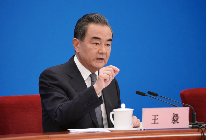 Ngoại trưởng Trung Quốc Vương Nghị. (Ảnh: Xinhua)