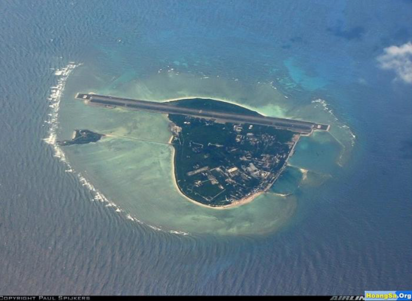 Đảo Phú Lâm thuộc quần đảo Hoàng Sa của Việt Nam đã bị Trung Quốc biến thành một tiền đồn quân sự