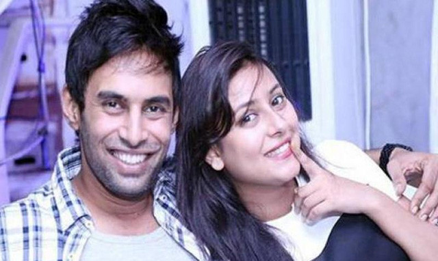 Nam diễn viên Rahul Raj Singh và nữ diễn viên Pratyusha Banerjee.