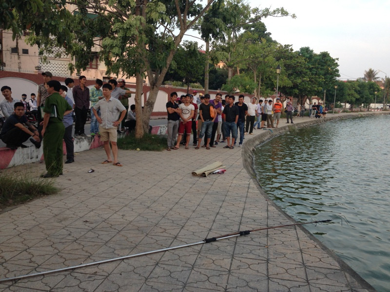 Hiện trường nơi phát hiện ra thi thể.