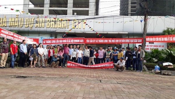 Chủ đầu tư dọa thanh lý hợp đồng, dân hoang mang gửi đơn kêu cứu