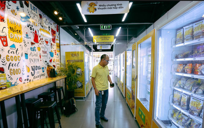 Một cửa hàng không người bán hàng tại Việt Nam