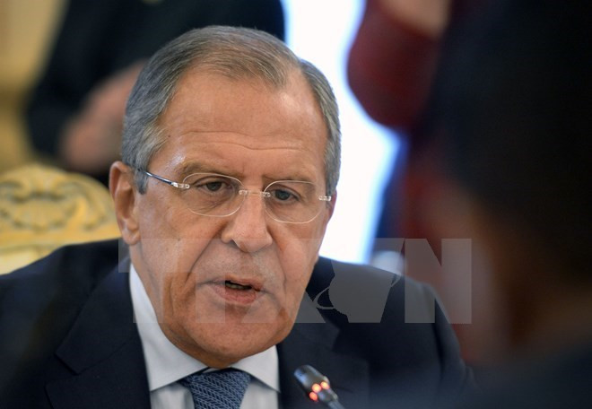 Ngoại trưởng Nga Sergei Lavrov. (Nguồn: AFP/TTXVN)