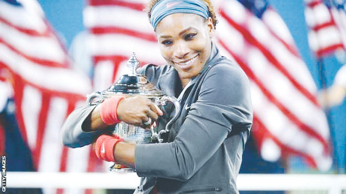 Serena chờ đợi cột mốc mới trong sự nghiệp tại Flushing Meadows. Ảnh: Getty Images