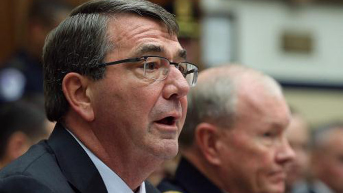 Bộ trưởng Quốc phòng Mỹ Ashton Carter. Ảnh: AFP/TTXVN.