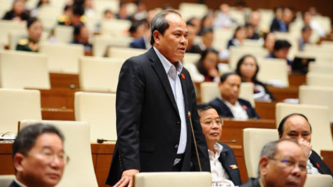 ĐB Ngô Văn Minh. Ảnh: TN.