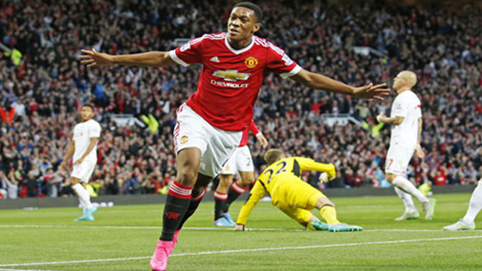 Martial, ngôi sao trẻ mới nổi của Man Utd.