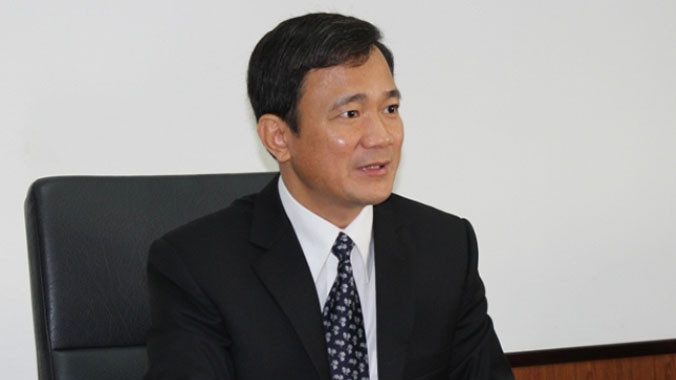 Ông Lê Vinh Danh, Hiệu trưởng trường ĐH Tôn Đức Thắng.