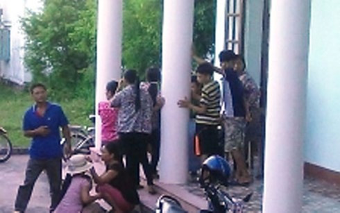 Người dân xã Giao Hà vô cùng bất ngờ về sự việc xảy ra.