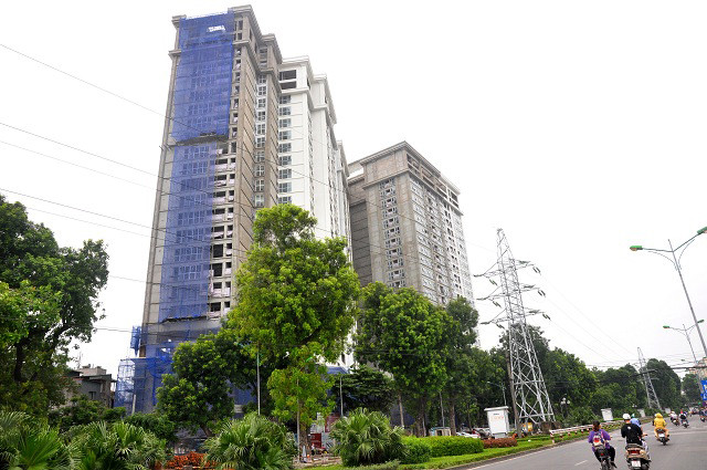 Thanh tra Chính phủ chỉ ra nhiều sai phạm tại dự án chung cư Aqua Central 44 đường Yên Phụ, Hà Nội.