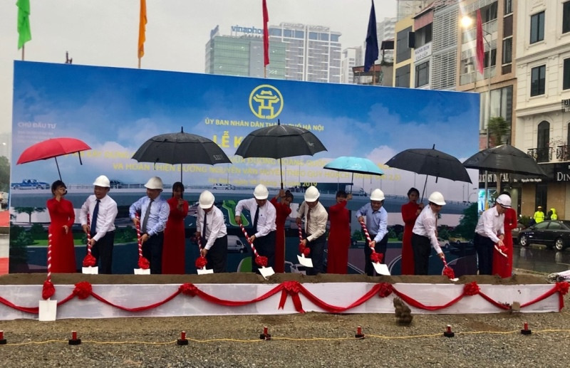 Khởi công cầu vượt đường Hoàng Quốc Việt