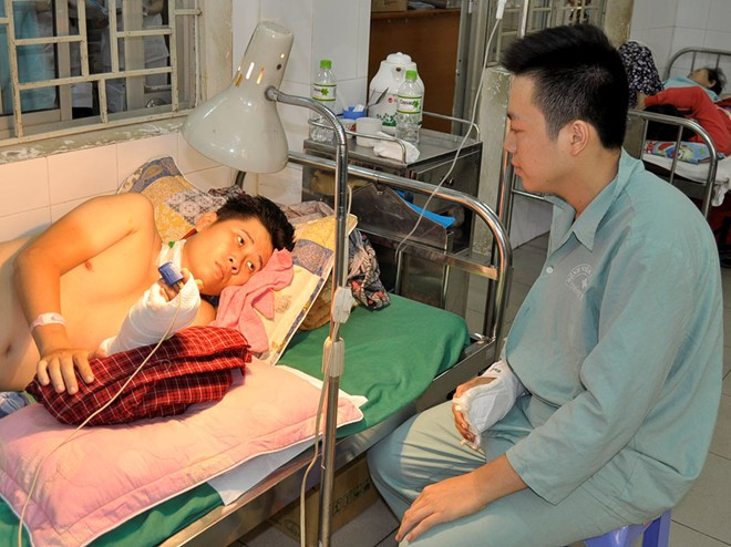 Hội thường xuyên tâm sự và động viên Sơn