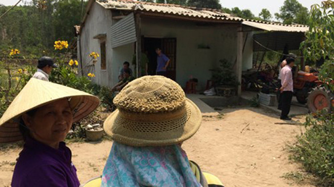 Ngôi nhà xảy ra cháy