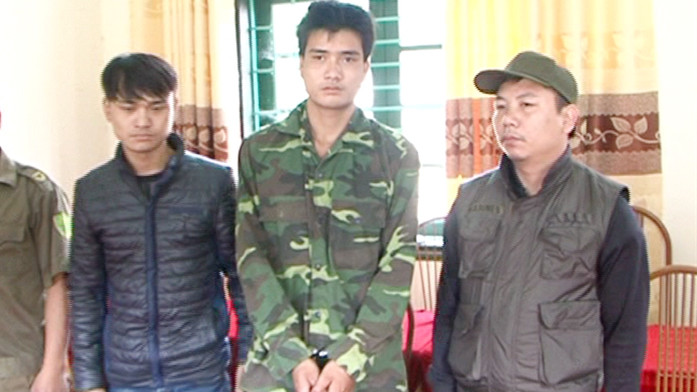 Đối tượng Lường Văn Cằm tại cơ quan điều tra