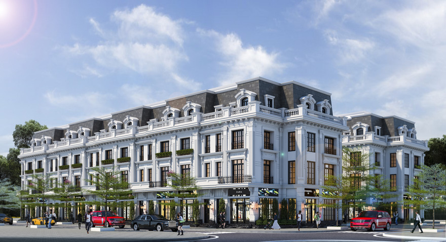 Ảnh phối cảnh dự án.