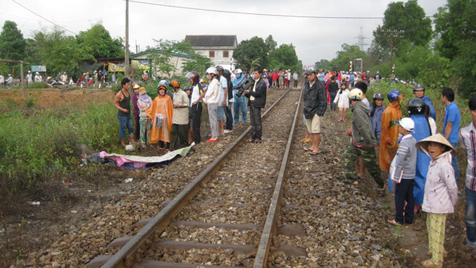 Nơi xảy ra vụ tai nạn làm 2 người chết tại chỗ.