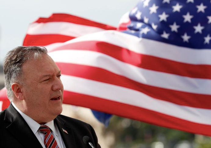 Ngoại trưởng Mỹ Mike Pompeo. (Ảnh: Reuters)