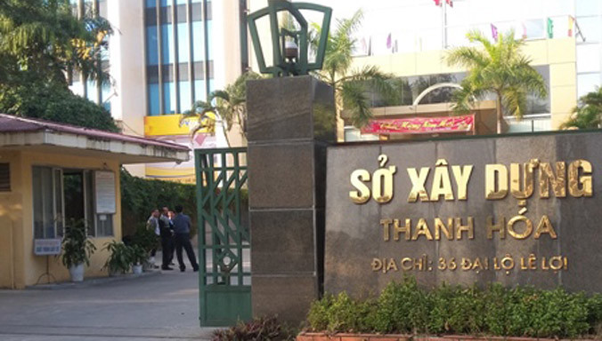 Sở Xây dựng Thanh Hóa.