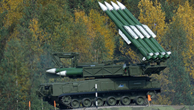 Tổ hợp Buk-M2 trong biên chế Quân đội Nga. Ảnh minh họa. 